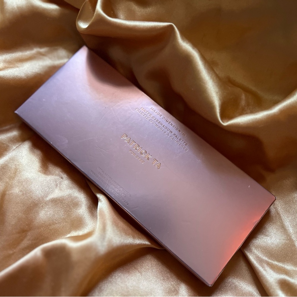 Patrick Ta Matte and Cream Eyeshadow palette